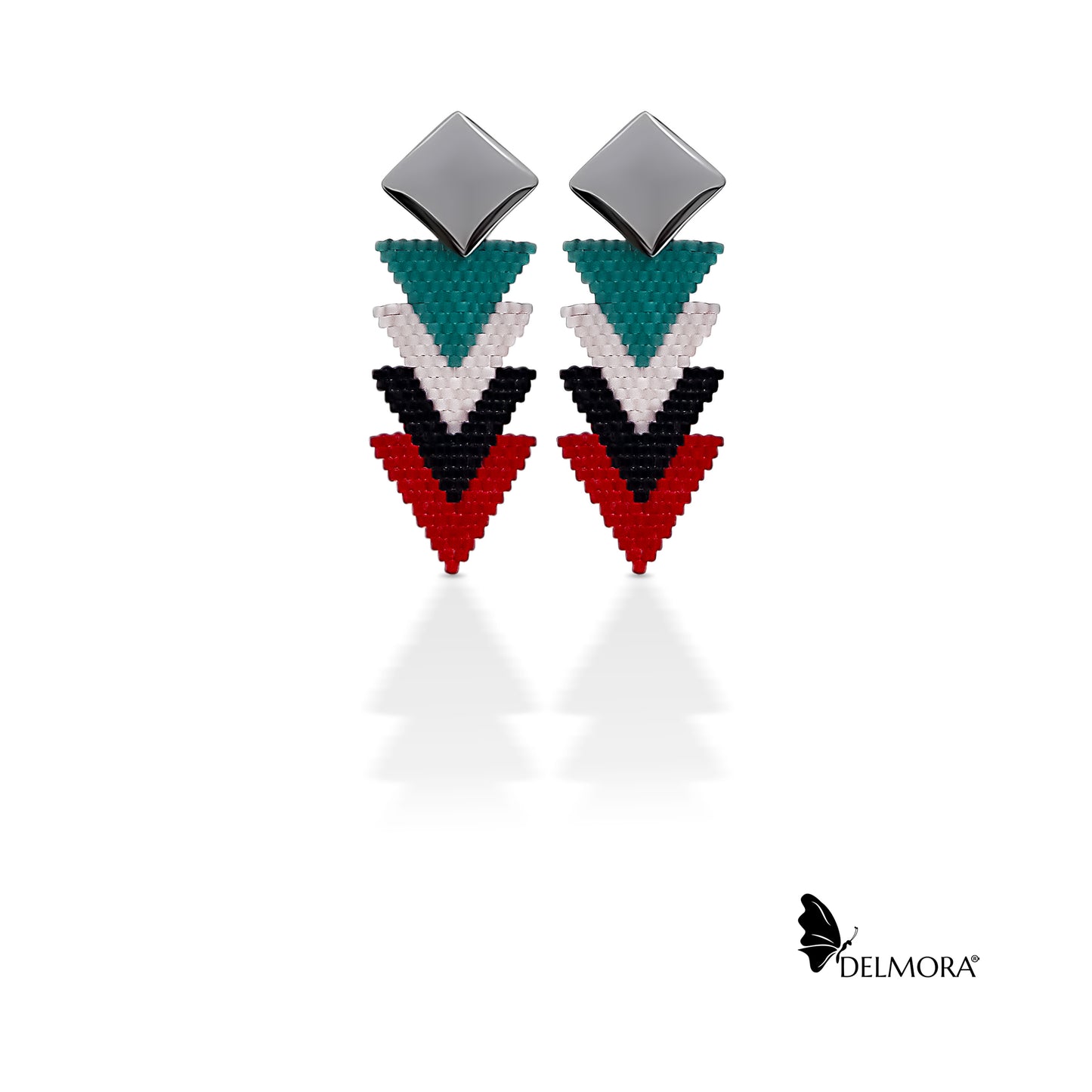 4-Triangle Earrings