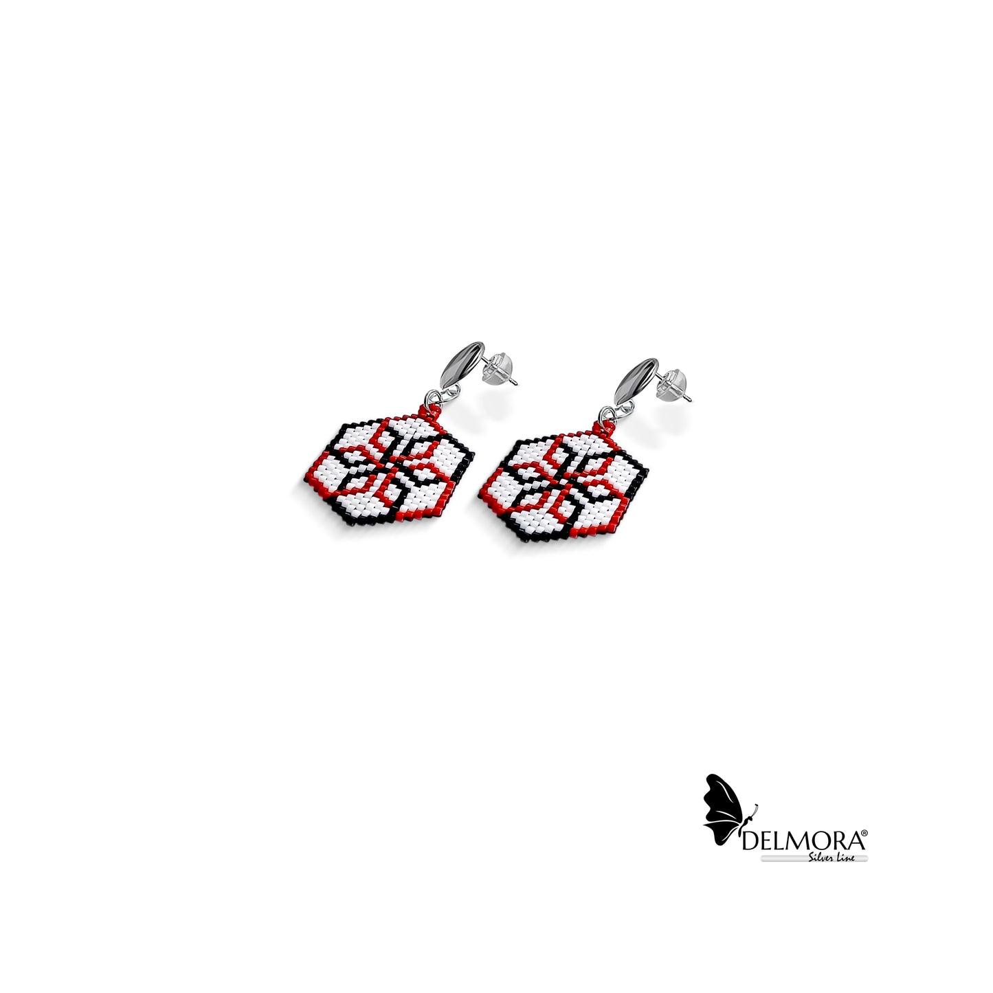 Hexagon Earrings