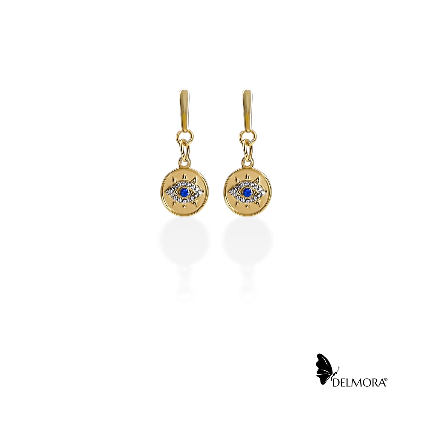 Sparkling Blue Evil Eye Set