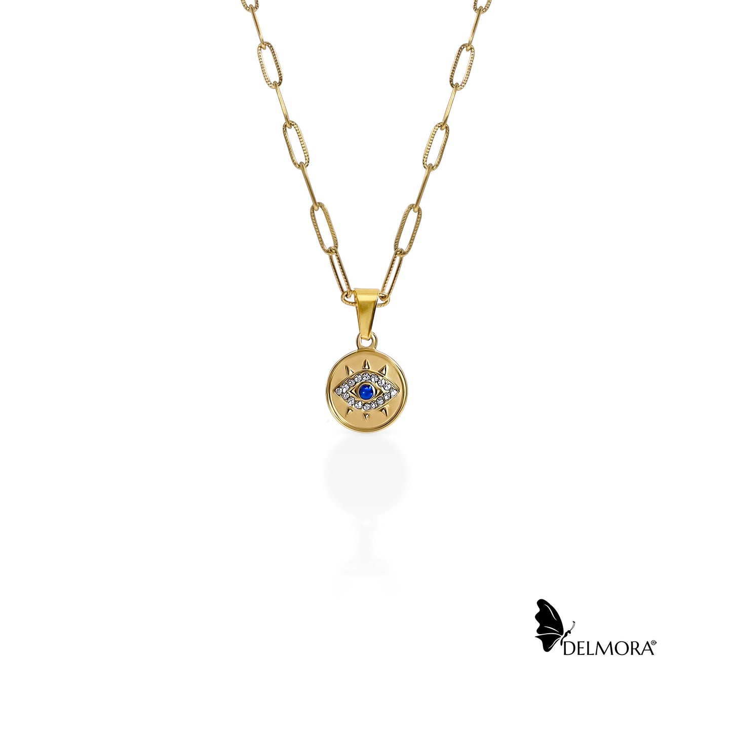 Sparkling Blue Evil Eye Set