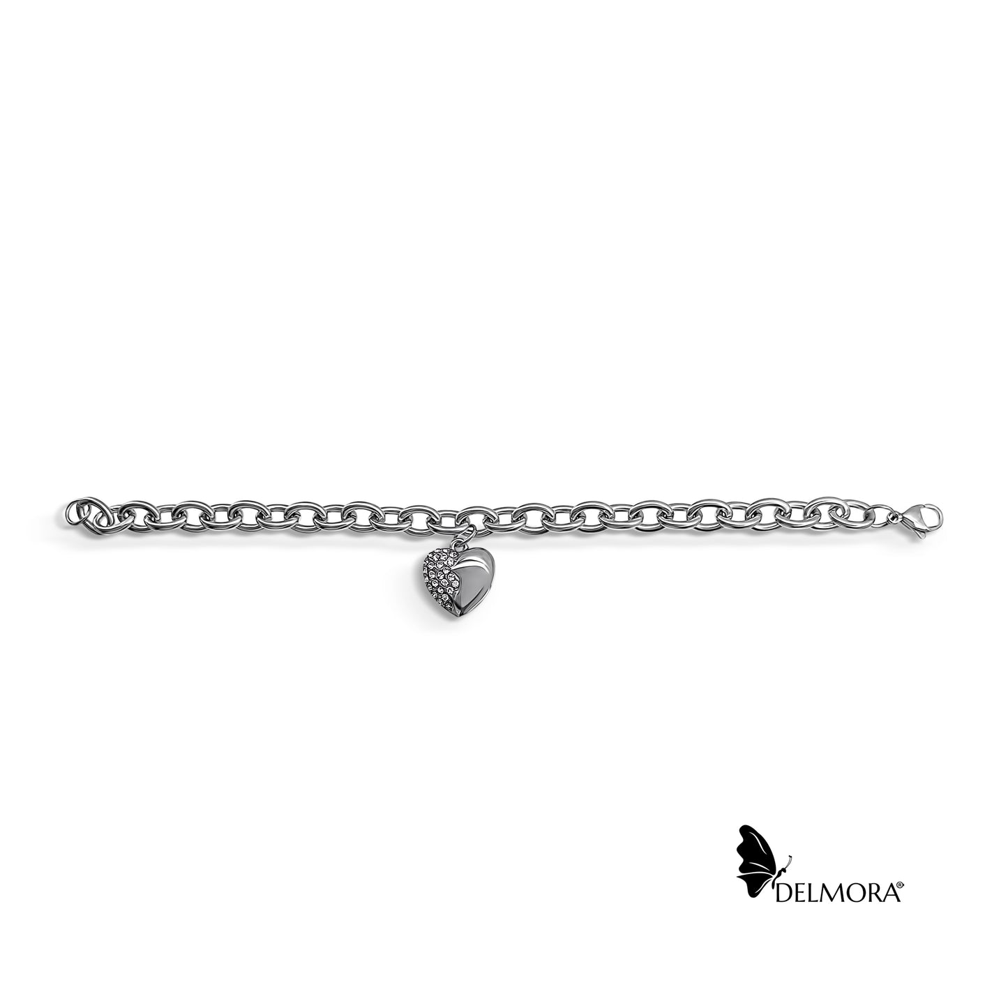Sparkling Heart Bracelet