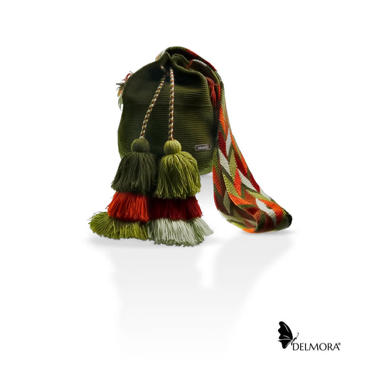 Original Wayuú Bag (Olive Green)