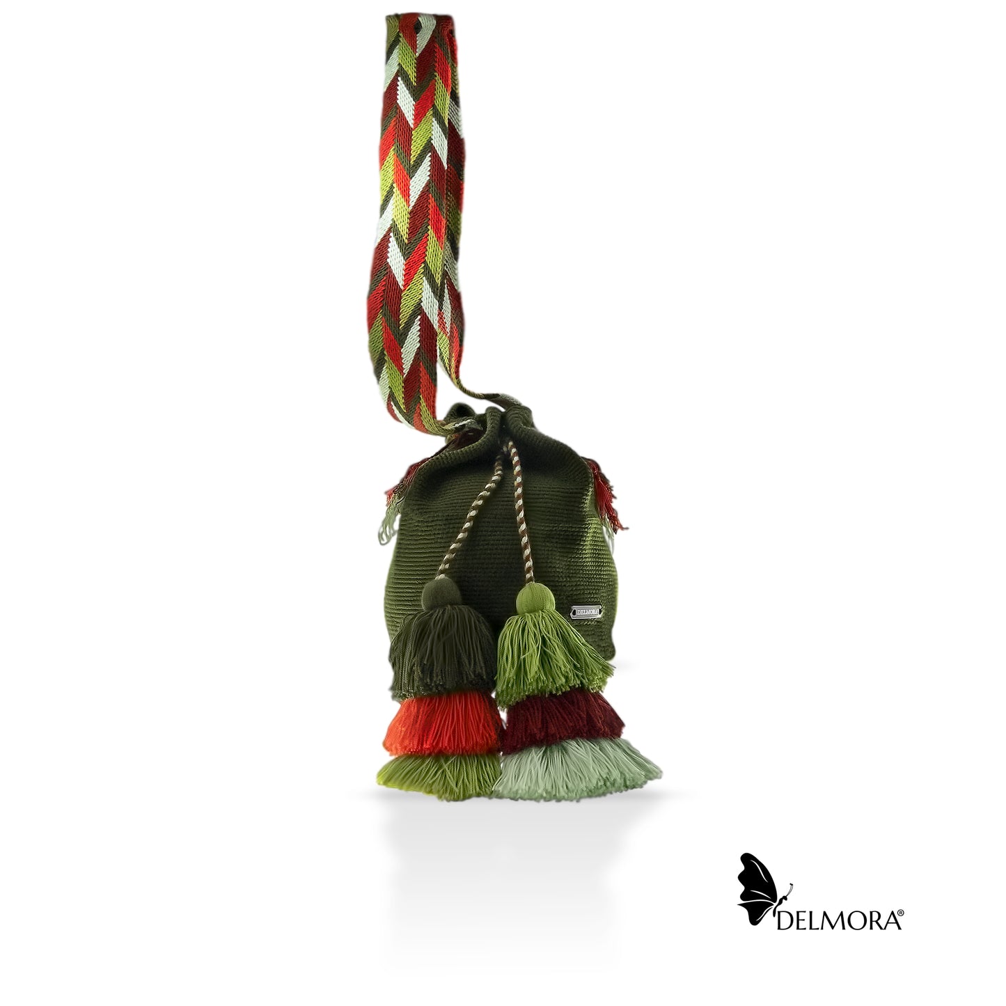 Original Wayuú Bag (Olive Green)