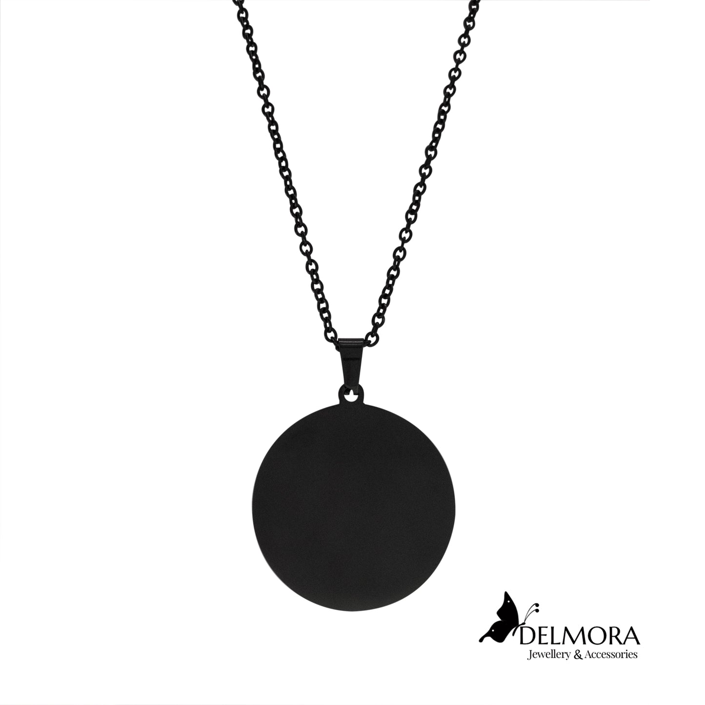 Flat Round Necklace