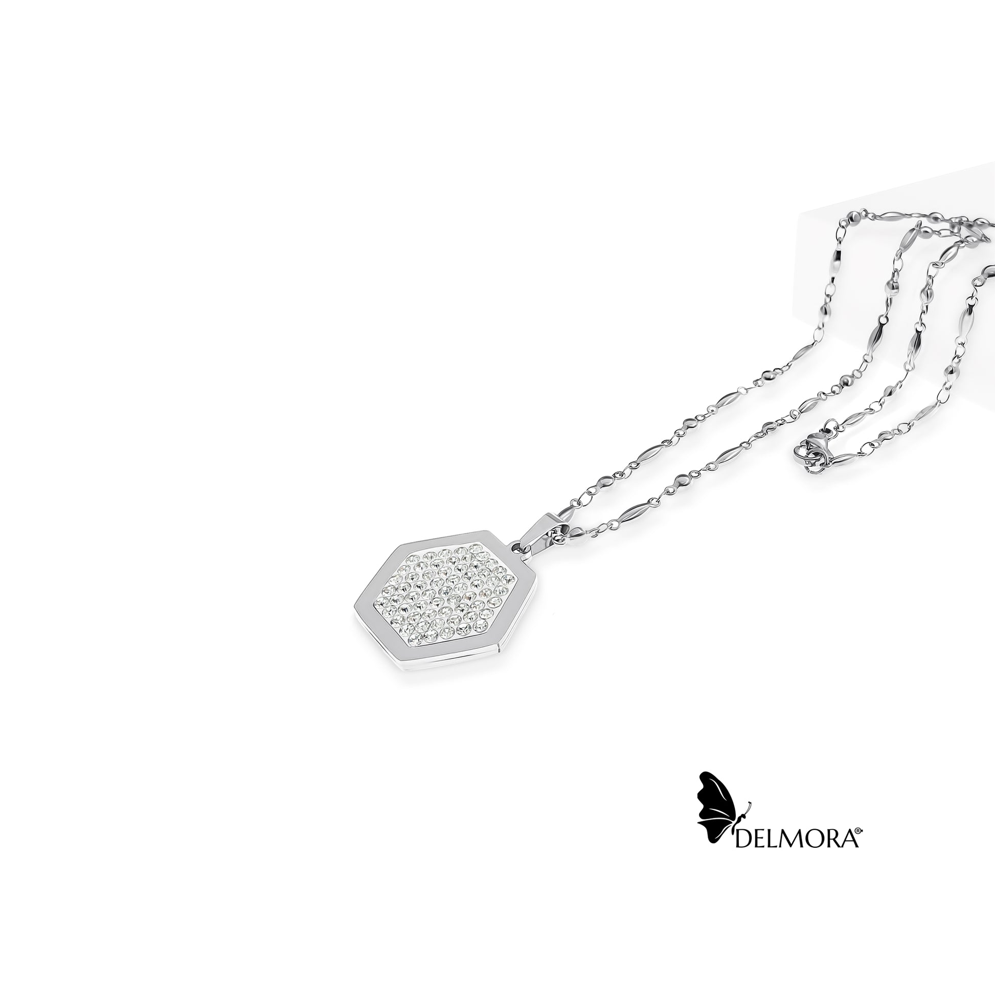 Shiny-hexagon-necklace